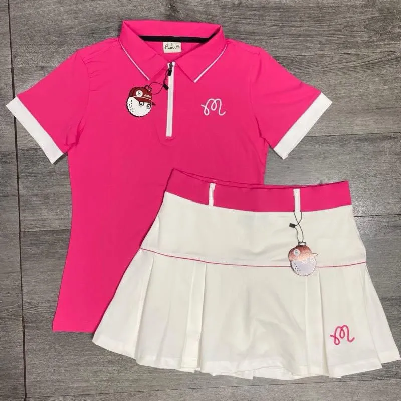 Sét golf, tennis, cầu lông nữ siêu xinh, chất bao đẹp, phom lên xinh. Mẫu này không mua tiếc lắm các chị ơi. 0