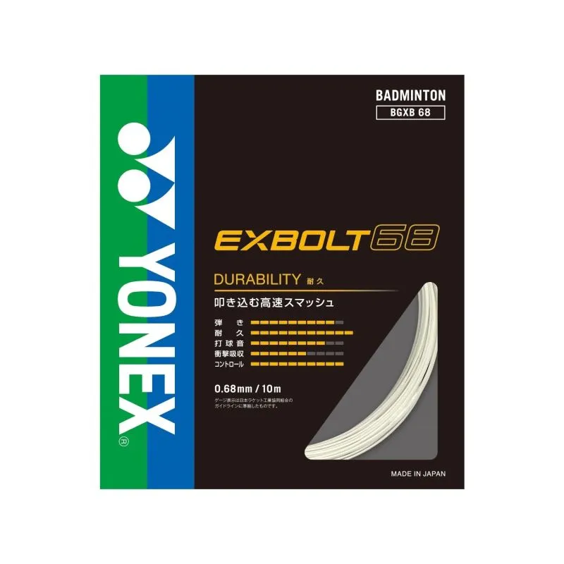 Dây Cước Căng Vợt Yonex BG EXBOLT 68 (Mã JP) 0