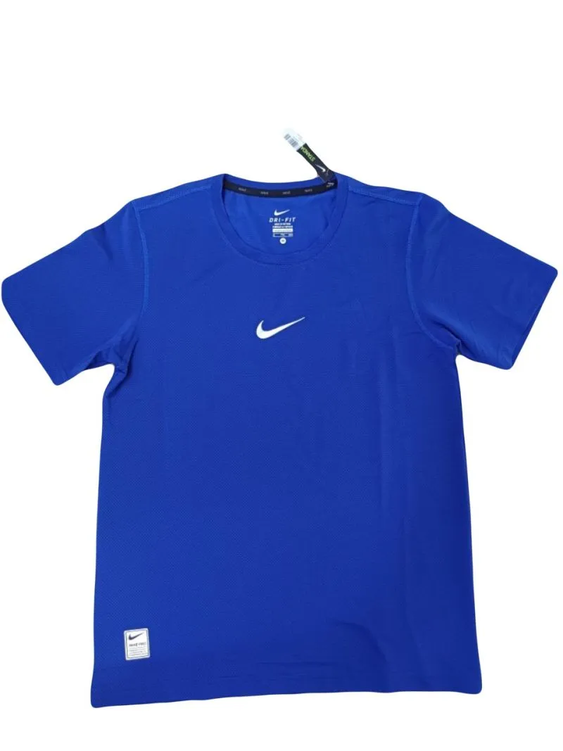 ÁO NIKE CỔ TRÒN  - XANH DƯƠNG - SIZE M + L + XL 0