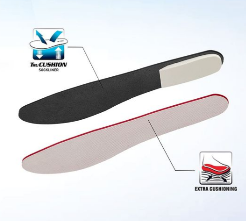 Công nghệ TRU CUSHION SOCKLINER của giày cầu lông Yonex Velo (Black/Vivid Sky) Chính Hãng