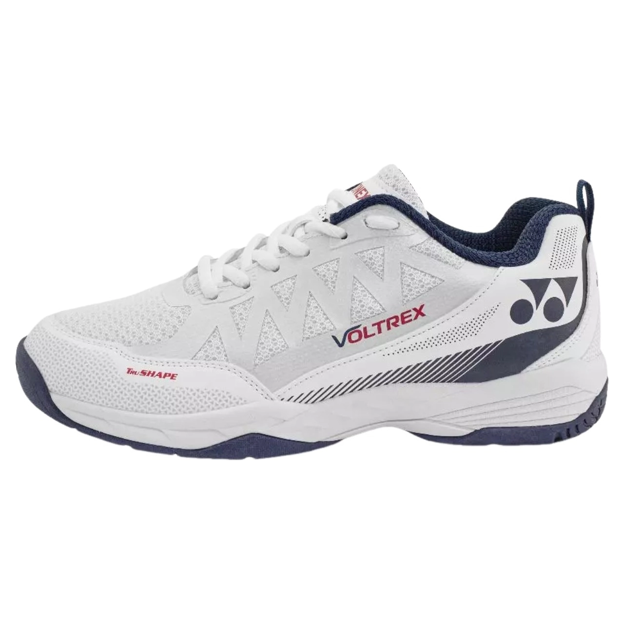 Giày cầu lông Yonex Voltrex - White/Navy Blue