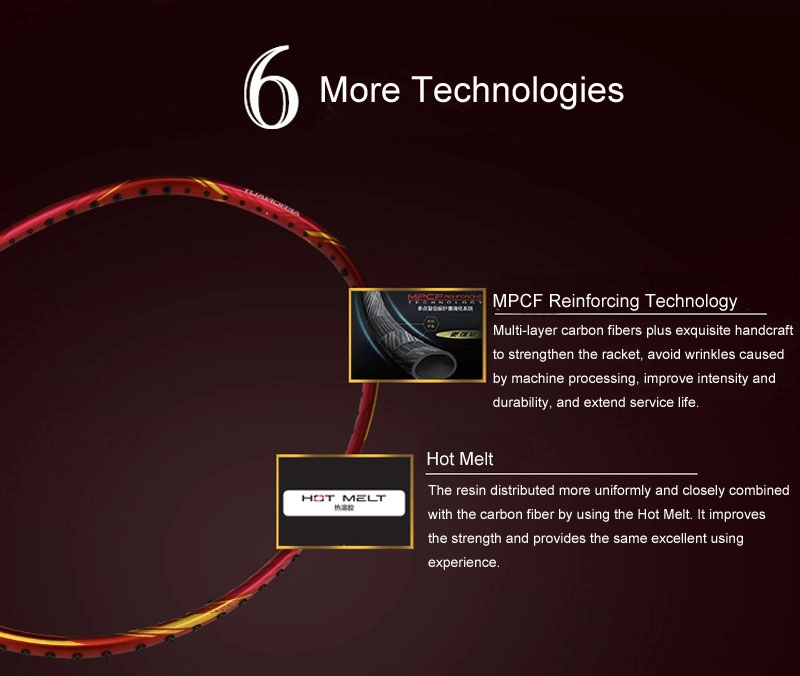 HOT MELT - Vợt cầu lông Lining Aeronaut 6000C chính hãng