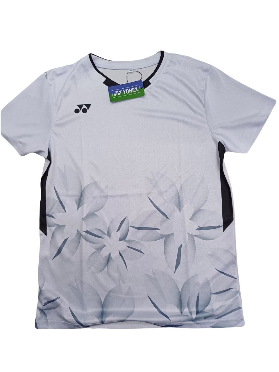 Áo Cầu Lông Yonex - Trắng Viền Đen - SIZE M + L