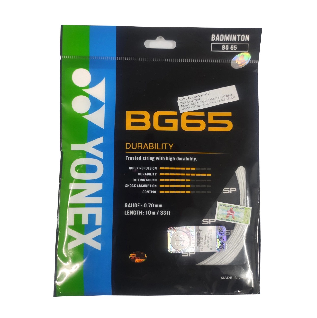 Dây Cước Căng Vợt Yonex BG 65