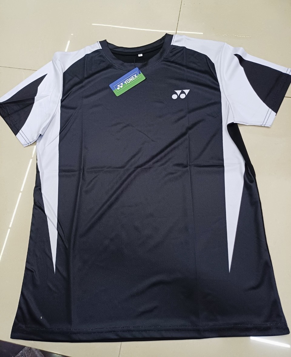 ÁO YONEX - ĐEN TRẮNG - SIZE L