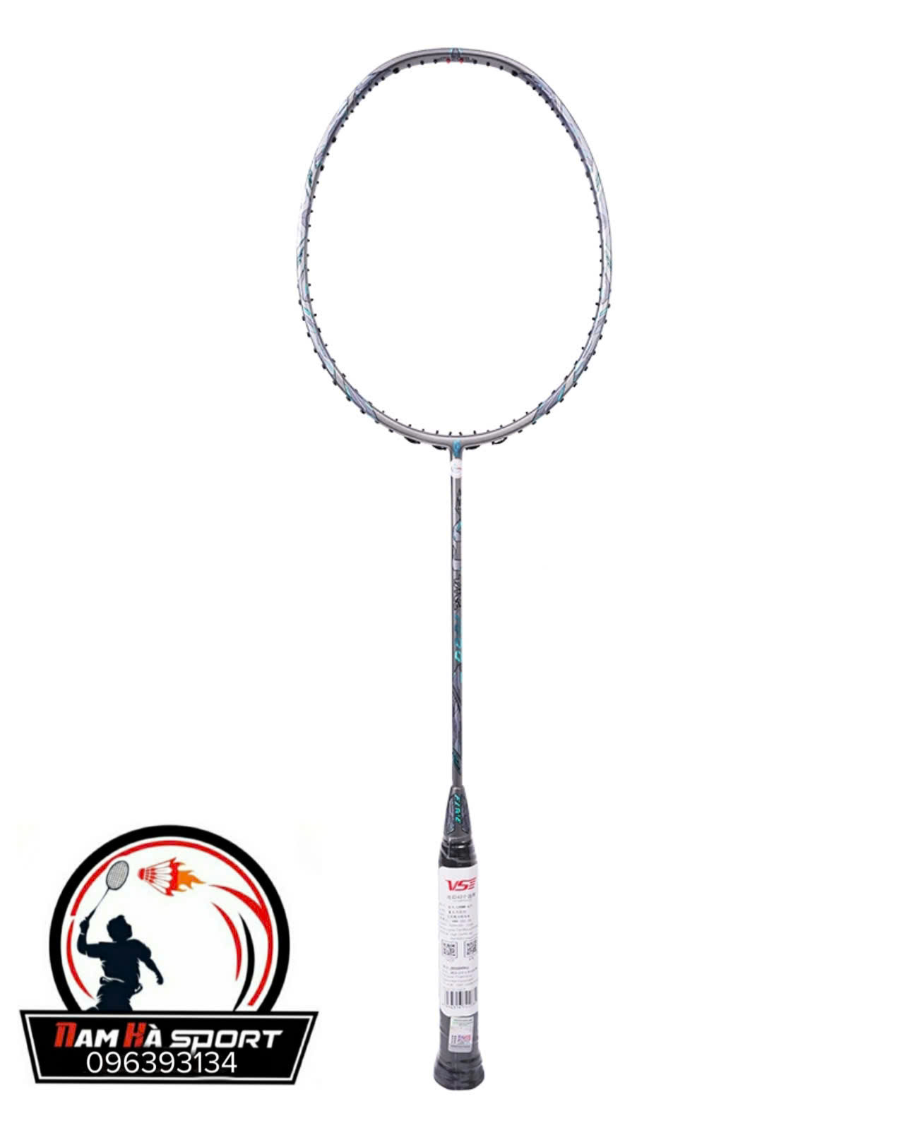 Vợt cầu lông VS Titan 1000 Xám Chính Hãng